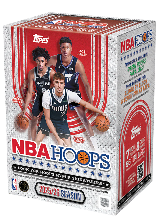 2025-26 Topps Hoops Basketball - Value Box