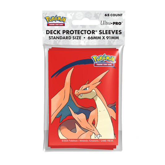 Ultra PRO Pokemon Mega Charizard Y - Sleeves (65 Sleeves)