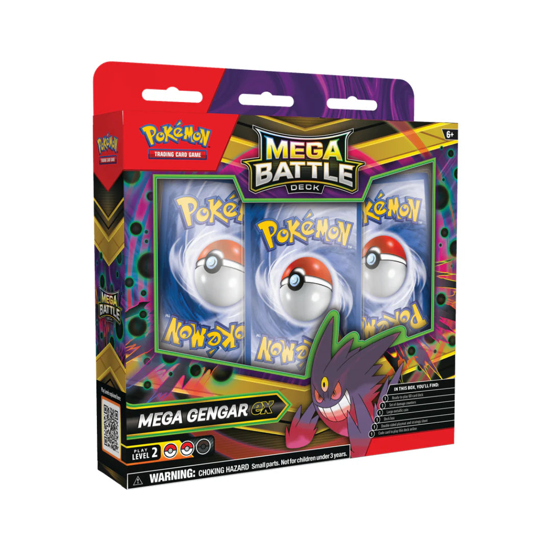 Pokemon Mega Battle Decks - Mega Gengar Ex (Pre Order)