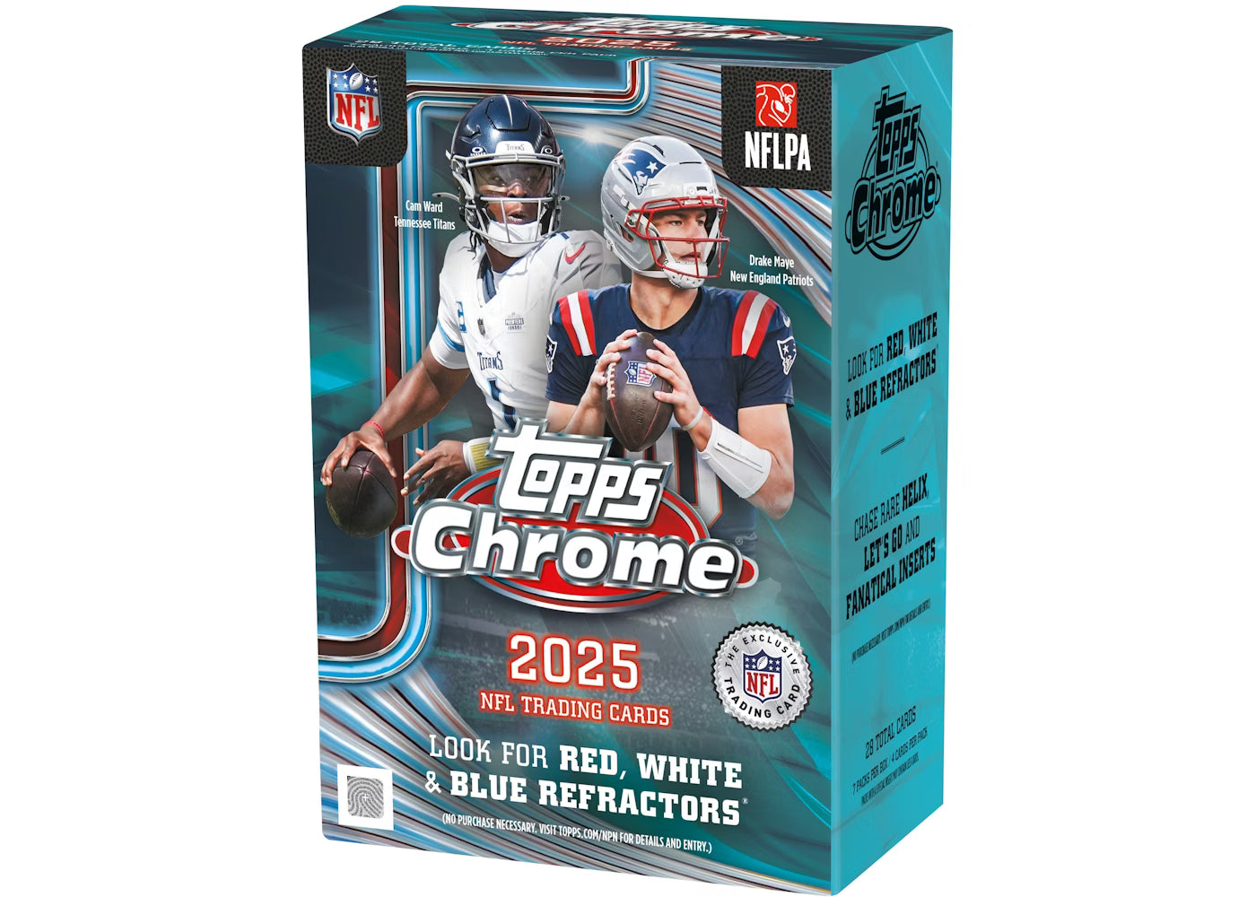 2025 Topps Chrome Football - Value Box