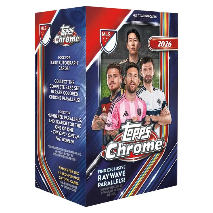 2026 Topps Chrome MLS Soccer - Value Box