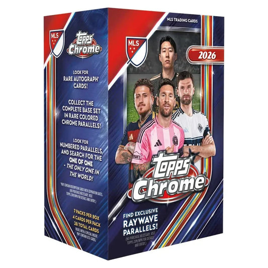 2026 Topps Chrome MLS Soccer - Value Box
