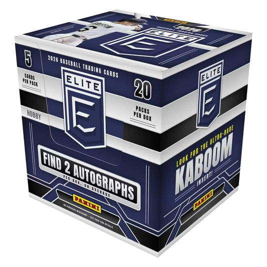 2026 Panini Donruss Elite Baseball - Hobby Box