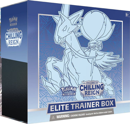 Pokemon Chilling Reign - Elite Trainer Box (Ice Rider Calyrex)