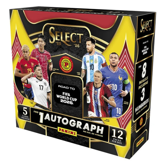 2026 Panini Select RTWC Soccer - International Hobby Box