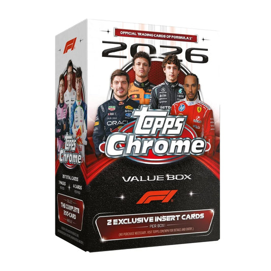 2026 Topps Formula 1 Chrome Racing - Value Box