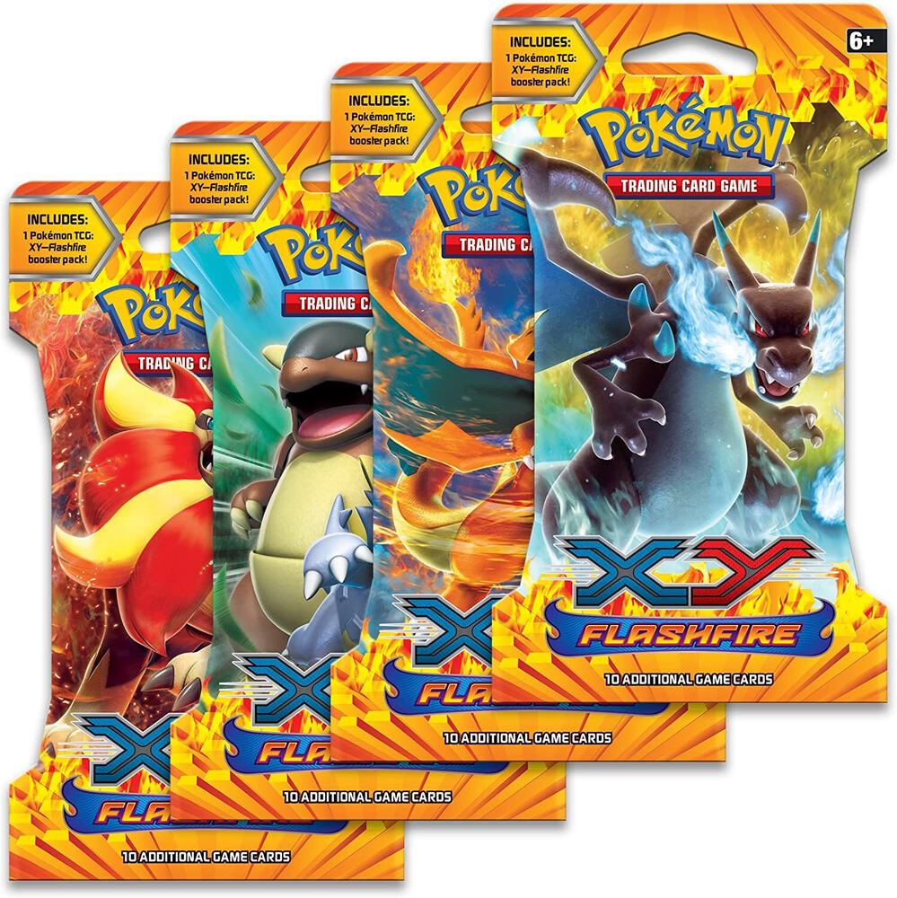 Pokemon Flashfire - Sleeved Booster Pack (Random Artwork)