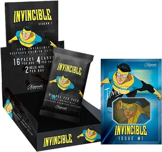 Invincible 2025 Keepsake Premier Edition Season 1 Hobby Box