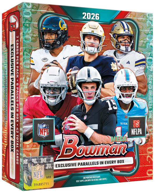 2026 Topps Bowman Football - Mega Box
