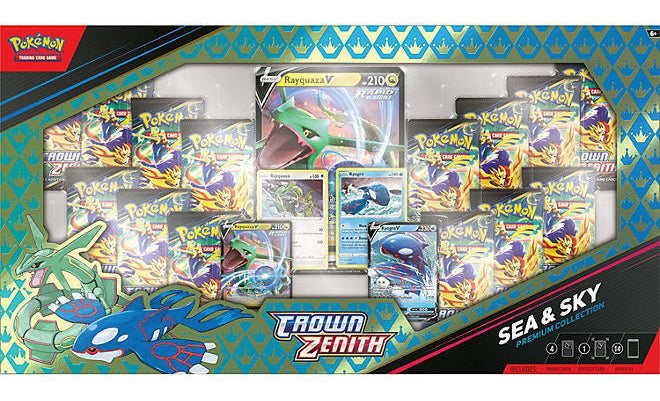 Pokemon Crown Zenith Sea & Sky - Premium Collection Box