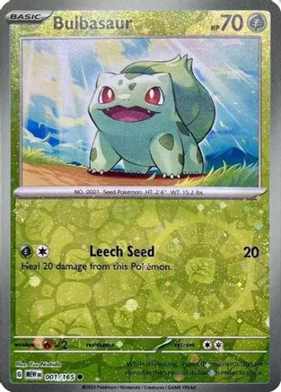 Pokemon 151 Promo - Reverse Cosmo Holo Set