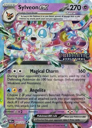 Sylveon ex - 041/131 - Promo (Prismatic Evolutions Stamped)