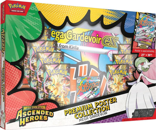 Pokemon Ascended Heroes - Premium Poster Collection - Mega Gardevoir ex (Pre-Order) WAVE 1 - March 20