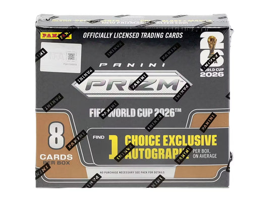 2026 Panini Prizm FIFA World Cup Soccer - Choice Box