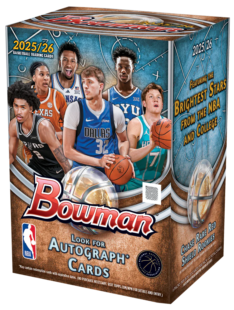2025-26 Topps Bowman Basketball - Value Box