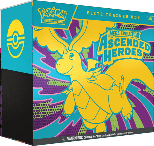 Pokemon Ascended Heroes - Elite Trainer Box (Pre-Order) WAVE 1 - Feb 20