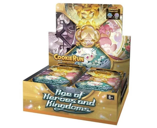 CookieRun Braverse TCG - Age of Heroes and Kingdoms Booster Box