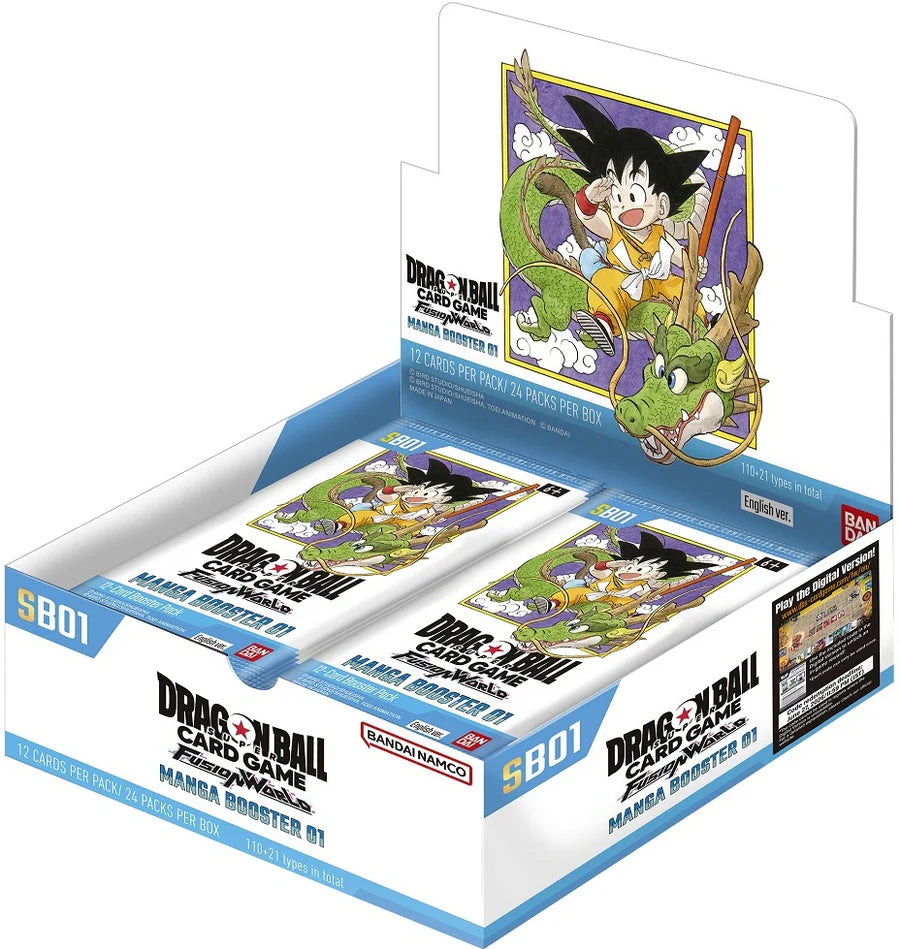 Dragon Ball Super: Fusion World Manga Booster 01 - Booster Box (SB01)