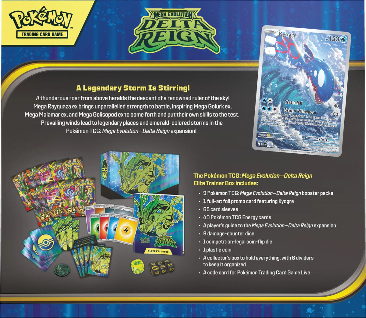 Pokemon Delta Reign - Elite Trainer Box (Pre-Order) - Nov 6