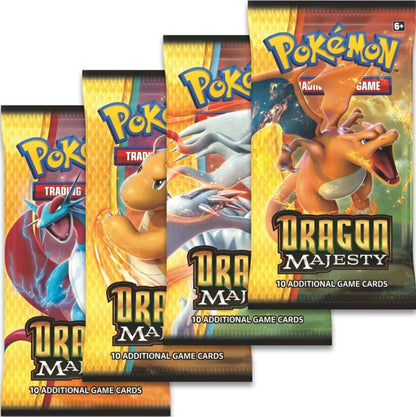 Pokemon Dragon Majesty Booster Pack (Random Artwork) – Just-a-Hobby