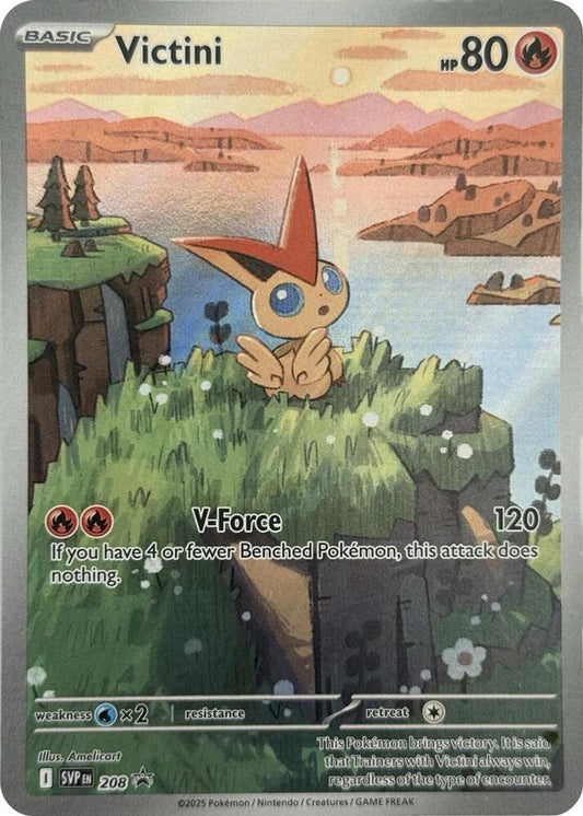 Victini - SVP208 - Promo (Black Bolt / White Flare)