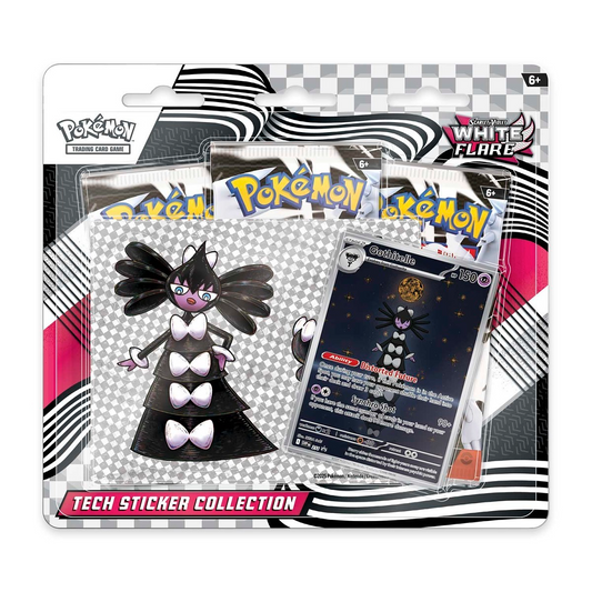 Pokemon White Flare - Tech Sticker Collection
