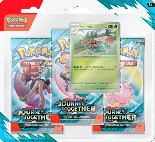 Pokemon Journey Together - 3-Pack Blister