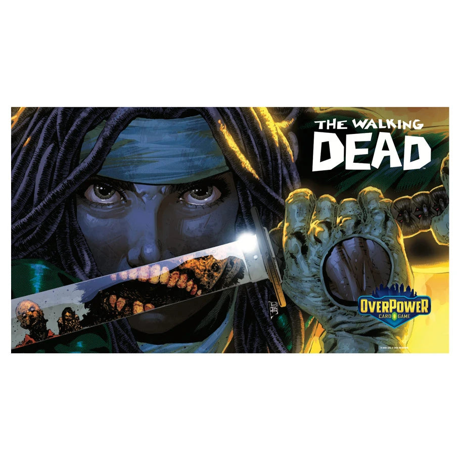Overpower CCG: Skybound - Premium Playmat (Walking Dead - Michonne) (Pre-Order) - August 15