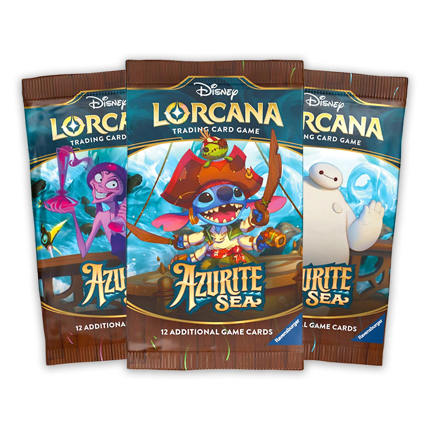 Disney Lorcana Azurite Sea - Booster Pack (Random Artwork)