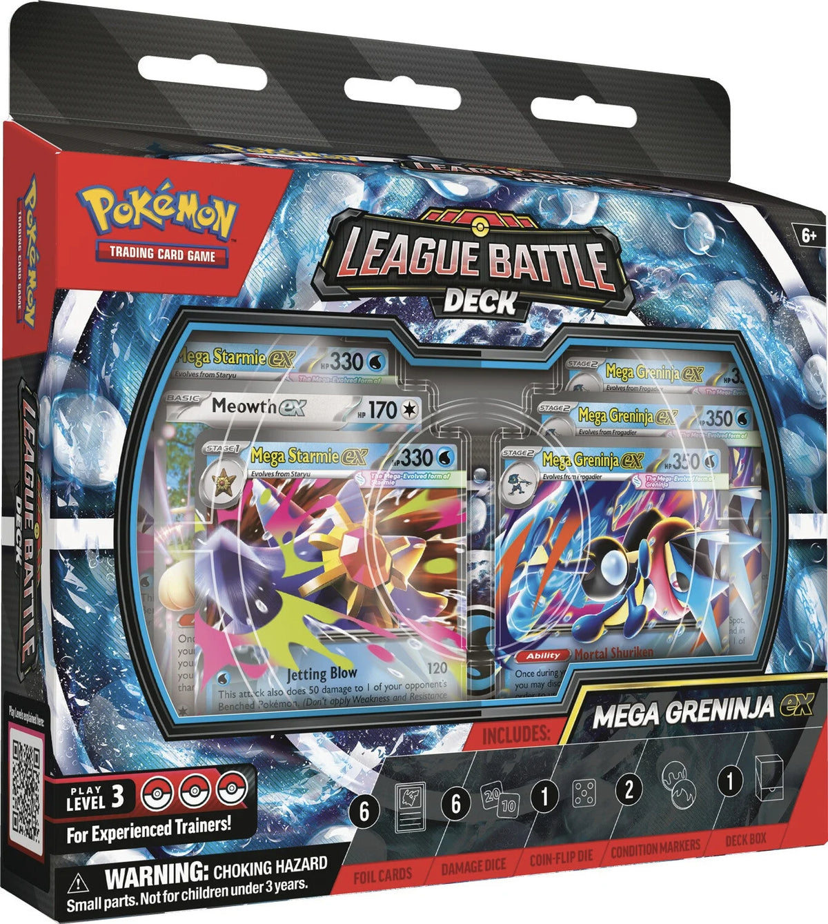 Pokemon League Battle Deck - Mega Greninja ex (Pre-Order) - Nov 13