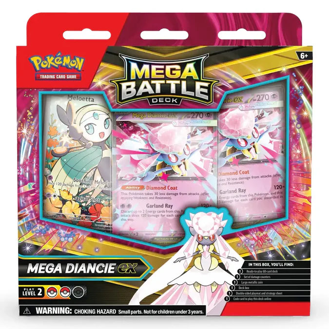 Pokemon Mega Battle Decks - Mega Diancie Ex (Pre Order)