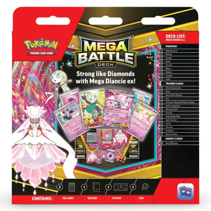 Pokemon Mega Battle Decks - Mega Diancie Ex (Pre Order)