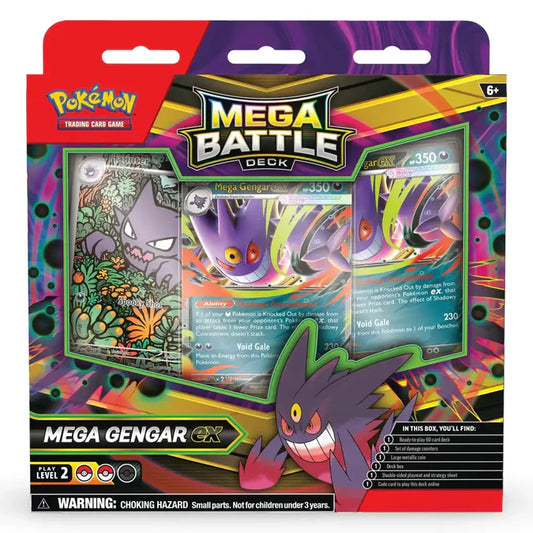 Pokemon Mega Battle Decks - Mega Gengar Ex (Pre Order)