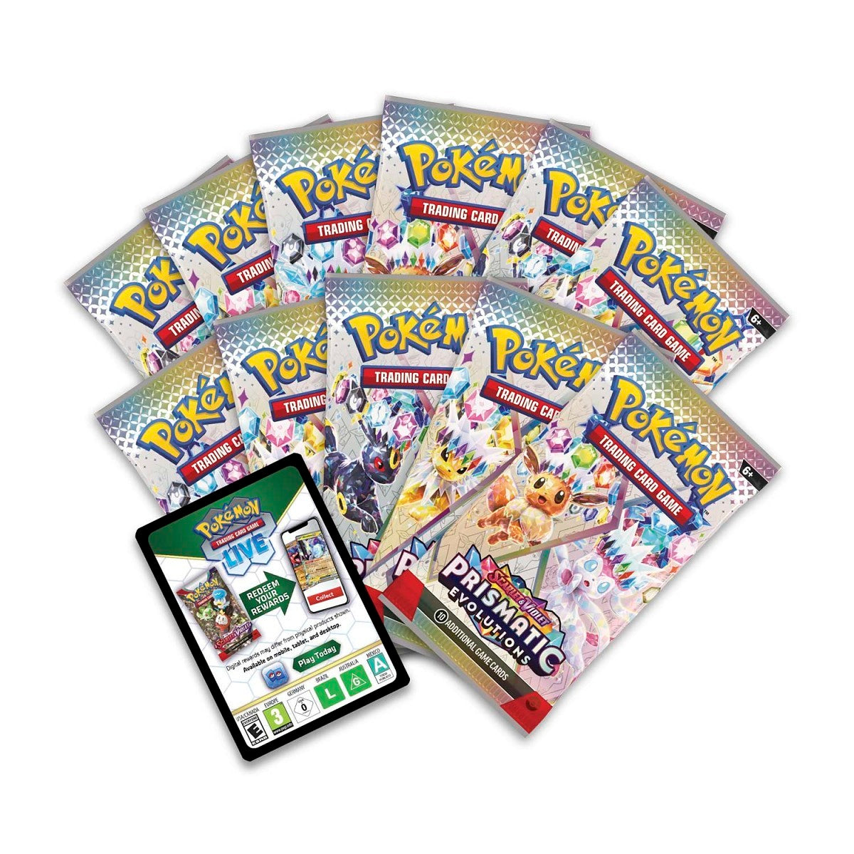 Pokemon Prismatic Evolutions - Pokémon Center Elite Trainer Box