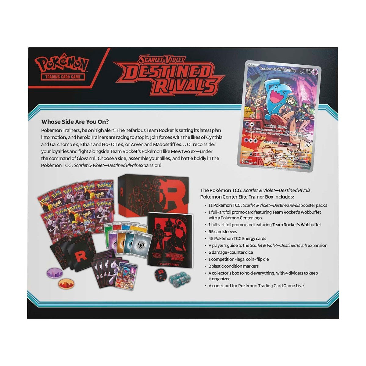 Pokemon Destined Rivals - Pokémon Center Elite Trainer Box