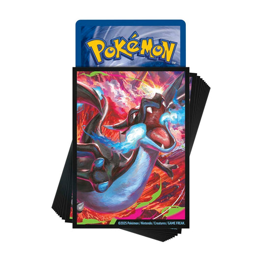 Pokemon Charizard X ex UPC - Card Sleeves (65 Sleeves)