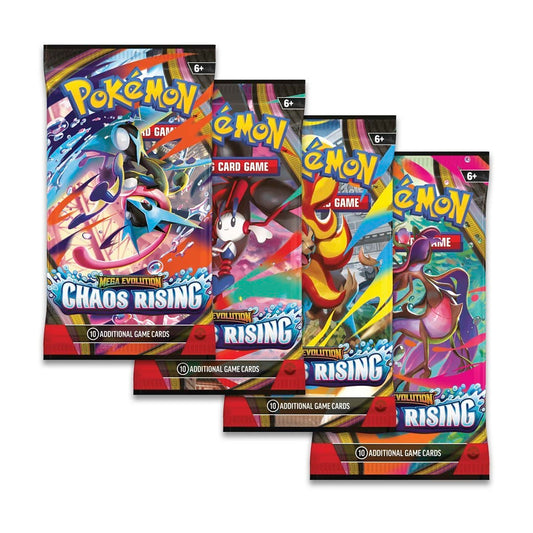 Pokemon Chaos Rising - Booster Pack (Random Artwork) (Pre-Order) - May 22nd