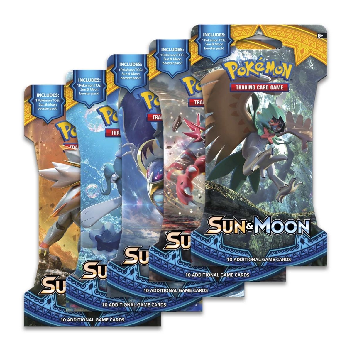Pokemon Sun & Moon - Sleeved Booster Pack (Random Artwork)