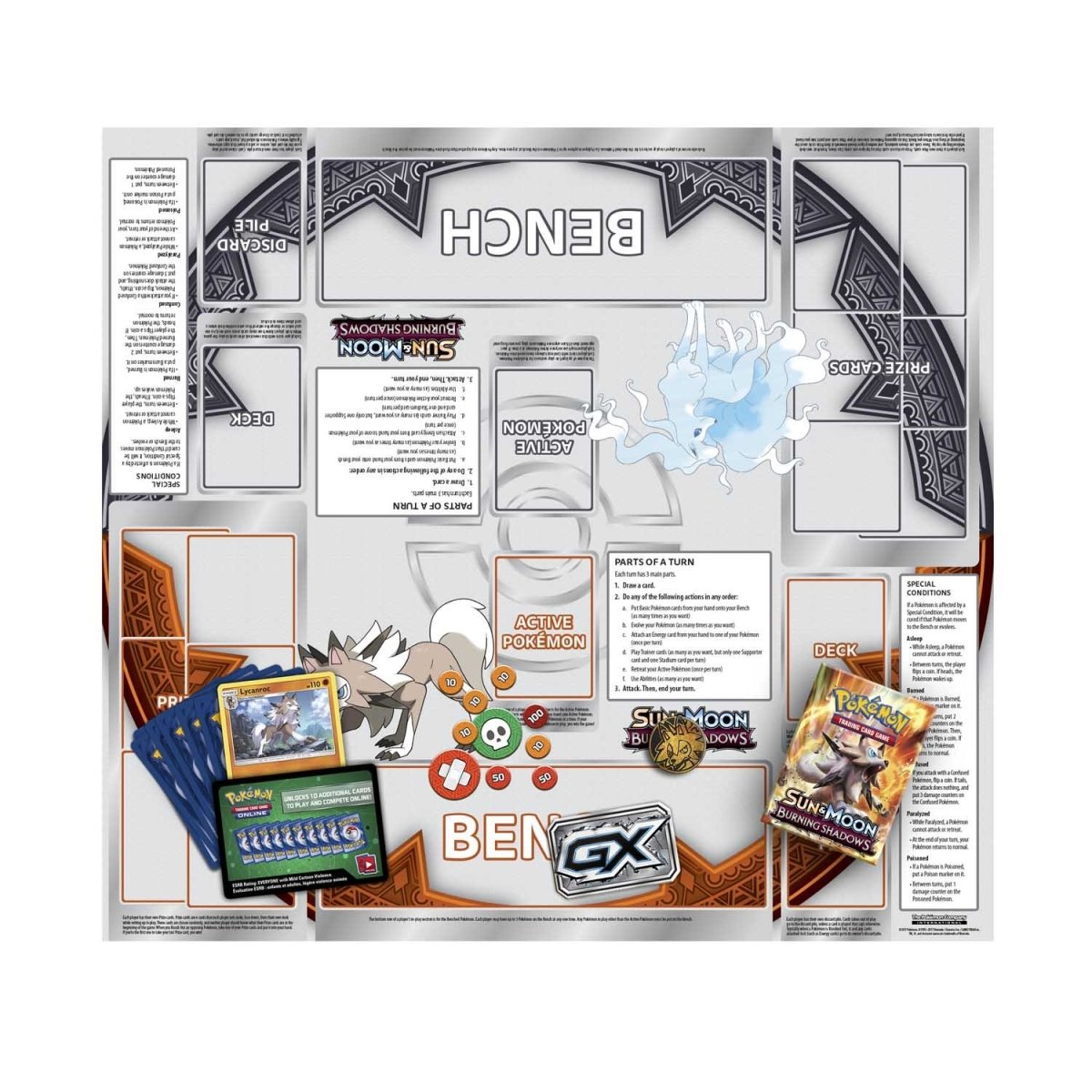 Pokemon Burning Shadows - Rock Steady Theme Deck