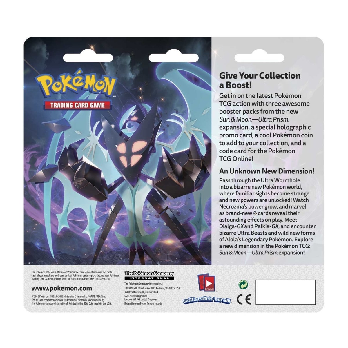 Pokemon Ultra Prism - 3-Pack Blister