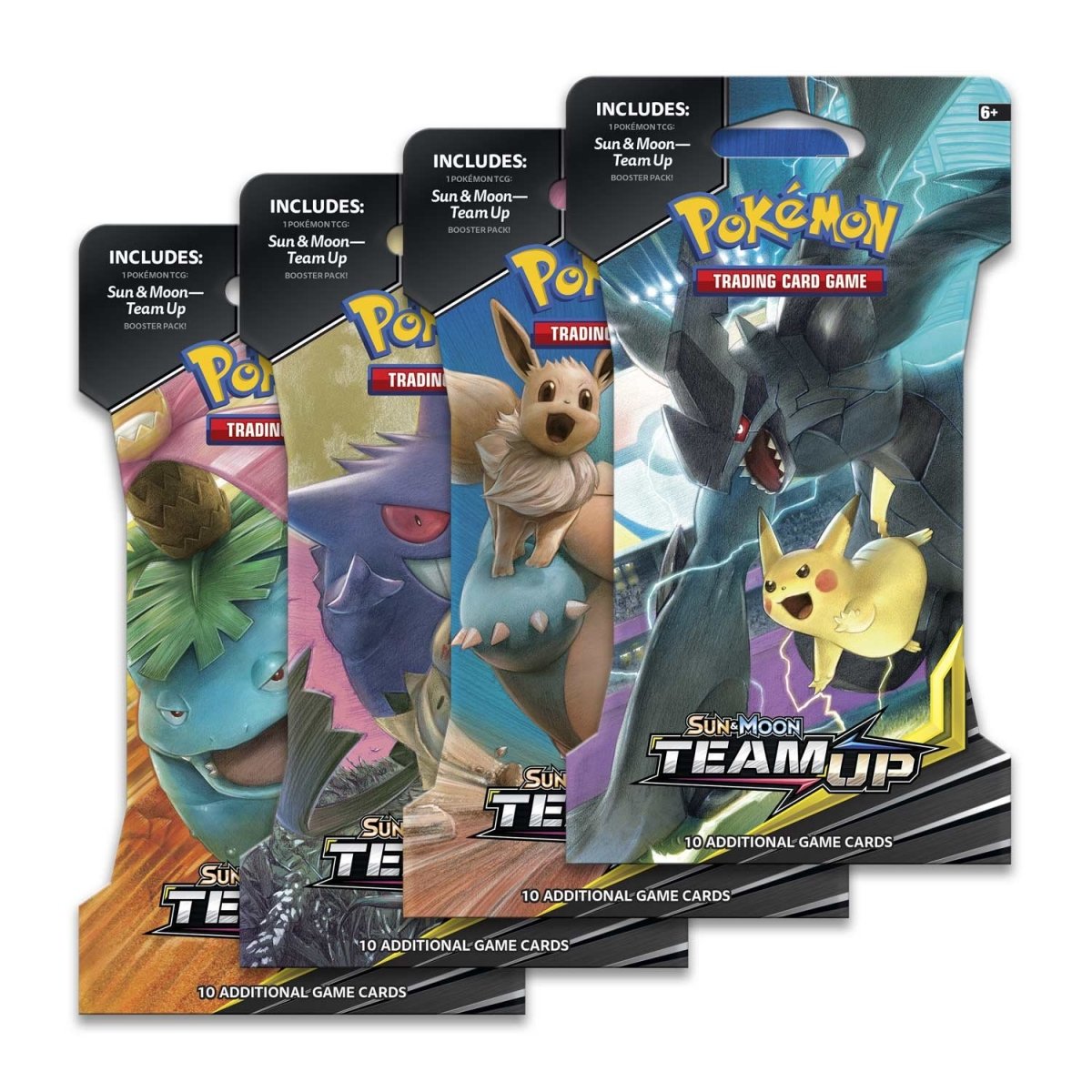 Pokemon Team Up - Sleeved Booster Pack (Random Artwork)