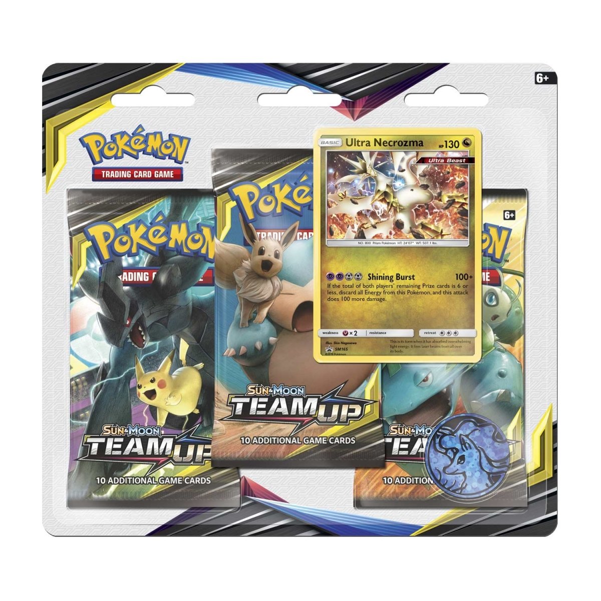 Pokemon Team Up - 3-Pack Blister