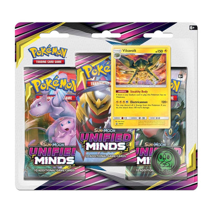 Pokemon Unified Minds - 3-Pack Blister