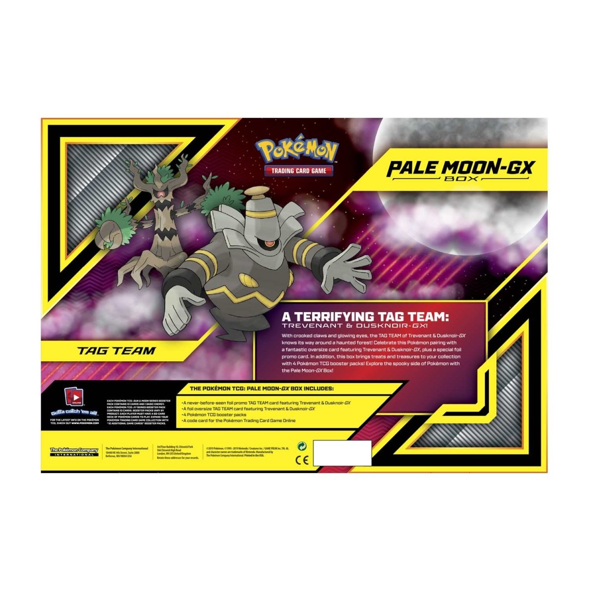 Pokemon Sun & Moon - Pale Moon-GX Box
