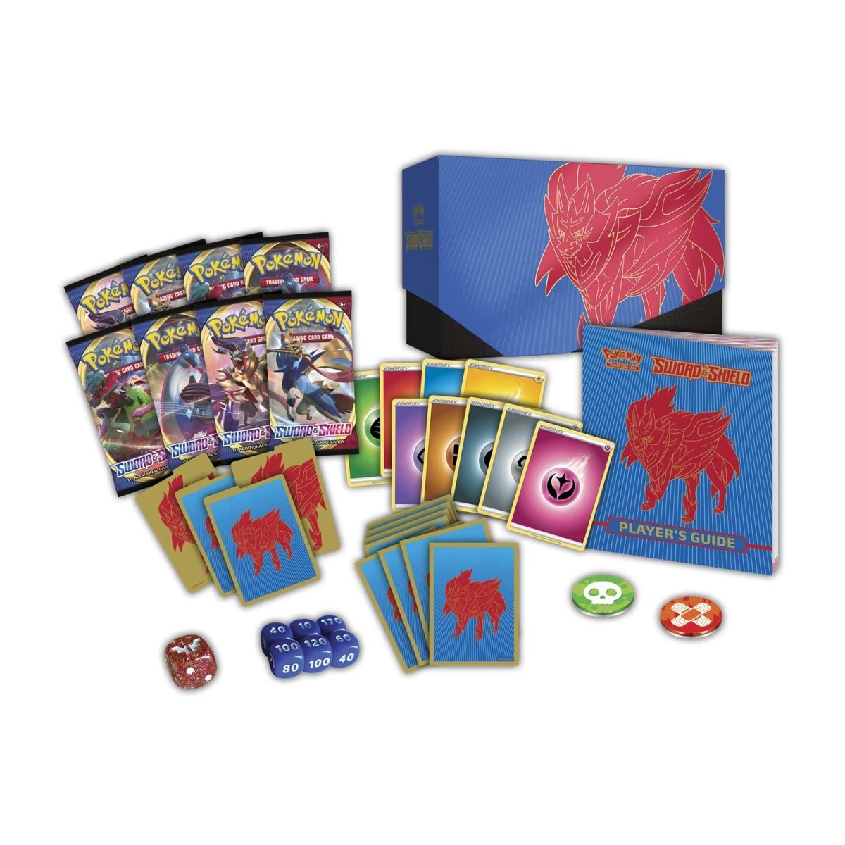 Pokemon Sword & Shield Base - Elite Trainer Box (Zamazenta)