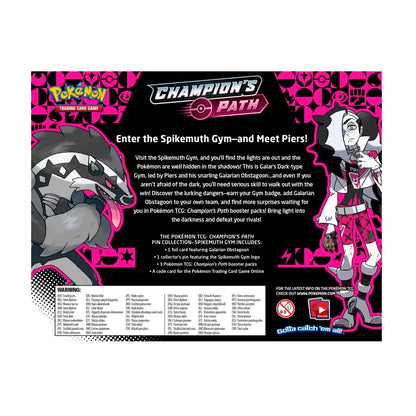 Pokemon Champion's Path - Pin Collection (Spikemuth Gym)