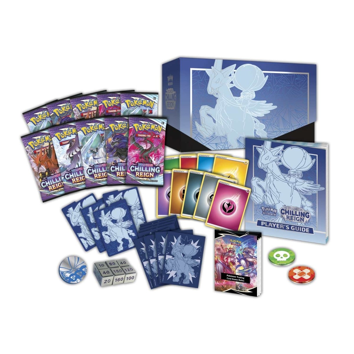 Pokemon Chilling Reign - Pokémon Center Elite Trainer Box (Ice Rider Calyrex)