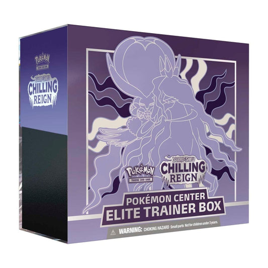 Pokemon Chilling Reign - Pokémon Center Elite Trainer Box (Shadow Rider Calyrex)