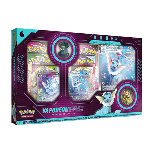 Pokemon - Premium Collection Box (Vaporeon VMAX)