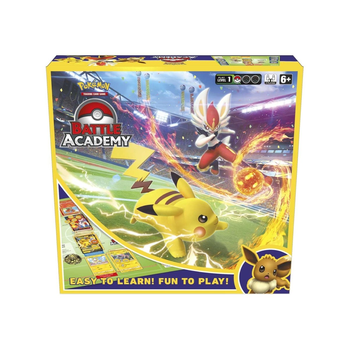 Pokemon - Game Battle Academy 2022 (Cinderace V, Pikachu V & Eevee V)
